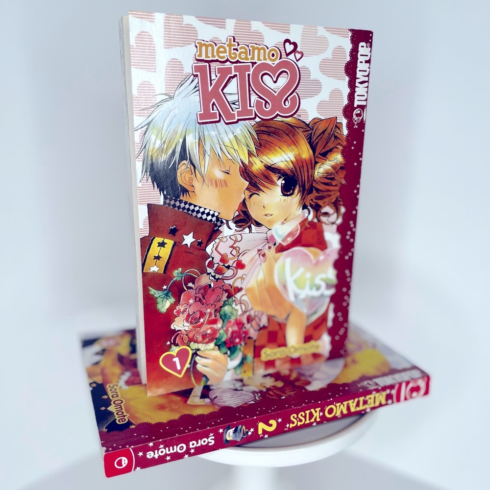 TOKYOPOP “ Metamo Kiss “ by Sora Amote Manga book Volumes 1 & 2 ENGLISH